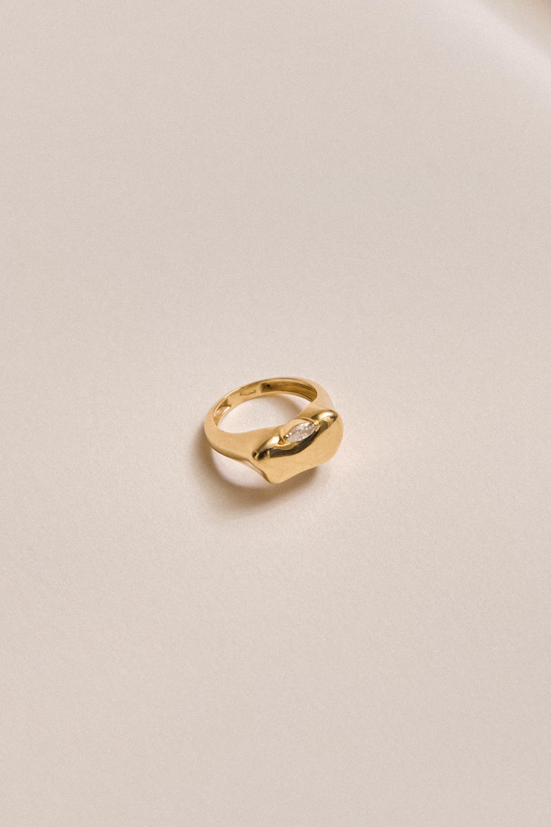 Fluid Goccia Ring