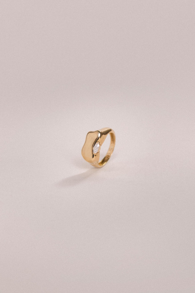 Fluid Goccia Ring